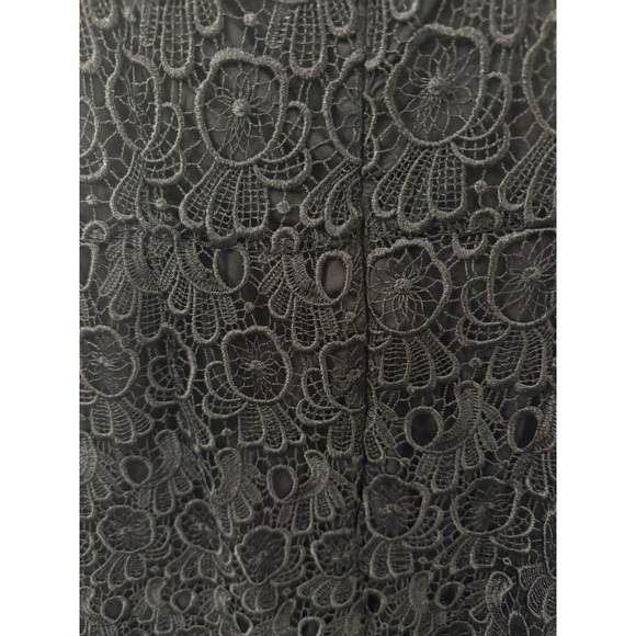 NWT BB Dakota Size 8 Black Lace Open Back Sleeveless Dress Special Occasion - Picture 7 of 11